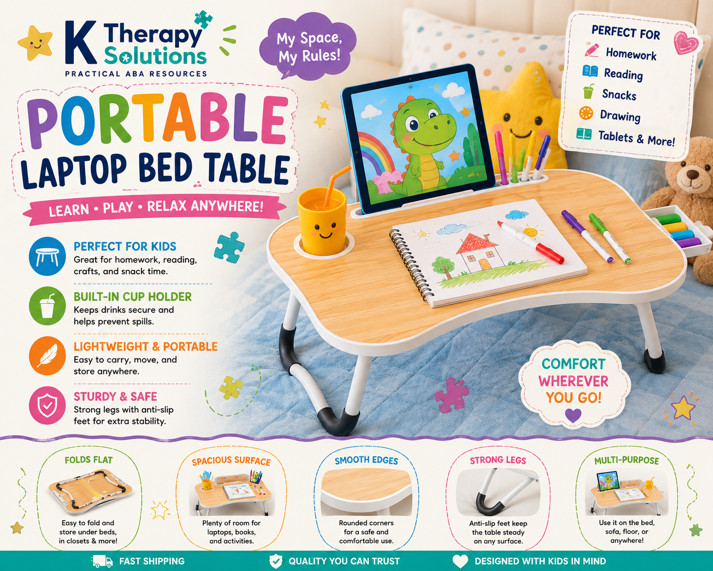 Bed table